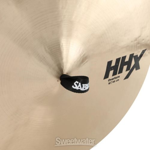  Sabian HHX Overature Hand Cymbals - 18-inch