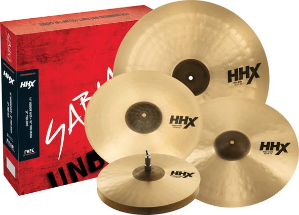  Sabian HHX Performance Cymbal Set - 14/16/18/21 inch