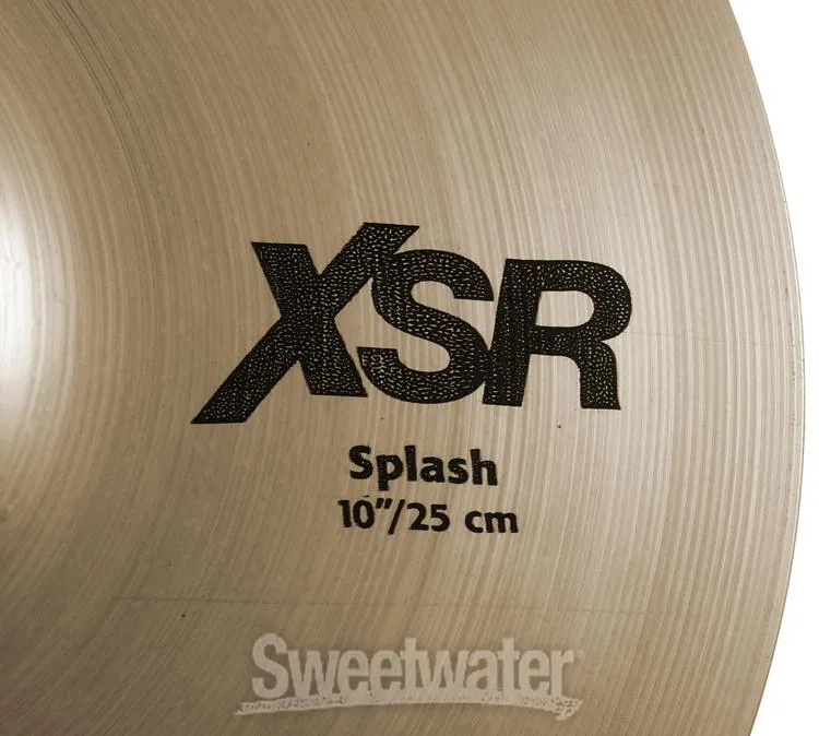  Sabian 10 inch XSR Splash Cymbal