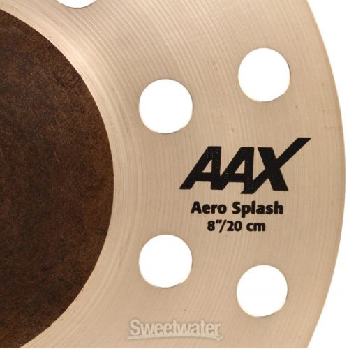  Sabian 8 inch AAX Aero Splash Cymbal