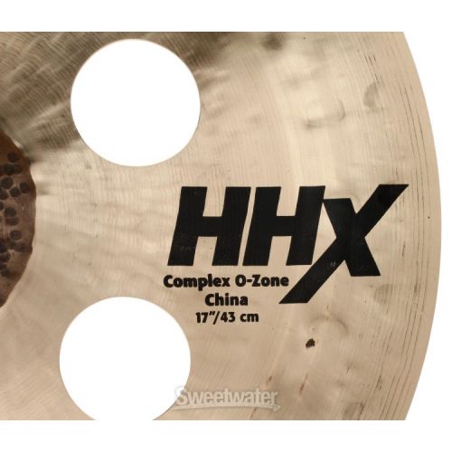  Sabian 17 inch HHX Complex O-Zone China Cymbal