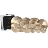 Sabian Paragon Neil Peart Complete Cymbal Set - 8/10/13/14/16/16/18/19/20/20/22 inch - with Flight Case