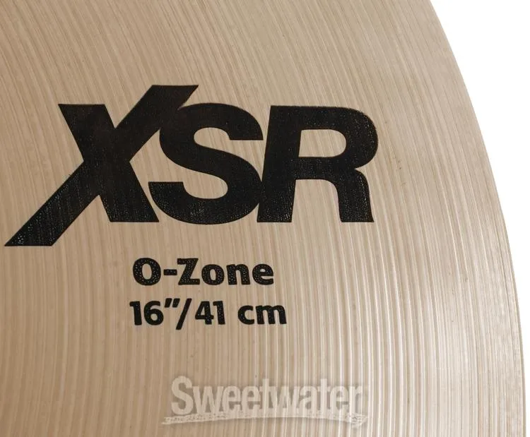  Sabian 16 inch XSR O-Zone Crash Cymbal