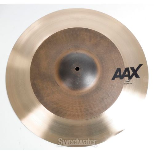  Sabian 18 inch AAX Omni Crash/ Ride Cymbal Used