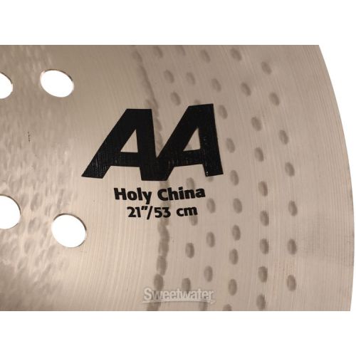  Sabian 21 inch AA Holy China Cymbal