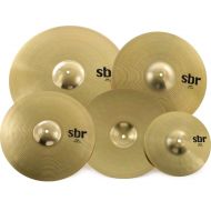 Sabian SBR Performance Cymbal Set - 14/16/20 inch - with Free 10 inch Splash