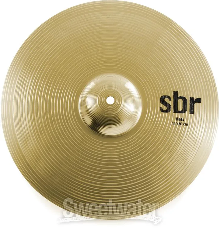  Sabian SBR Performance Cymbal Set - 14/16/20 inch - with Free 10 inch Splash