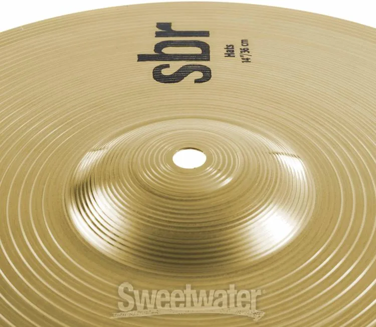  Sabian SBR Performance Cymbal Set - 14/16/20 inch - with Free 10 inch Splash