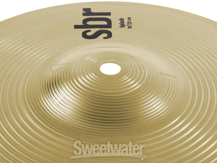  Sabian SBR Performance Cymbal Set - 14/16/20 inch - with Free 10 inch Splash