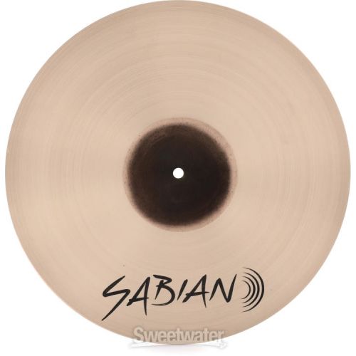  Sabian 16 inch AA Raw Bell Crash Cymbal