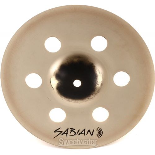  Sabian 10 inch AAX Air Splash Cymbal - Brilliant Finish