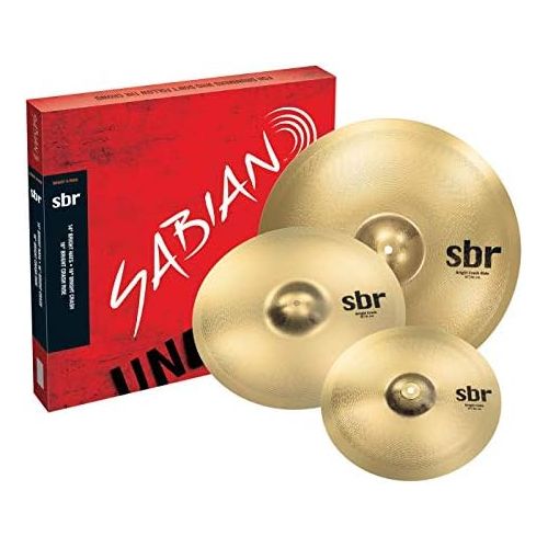  [아마존베스트]SABIAN - SBR5004BR2 BRIGHT 3 PACK