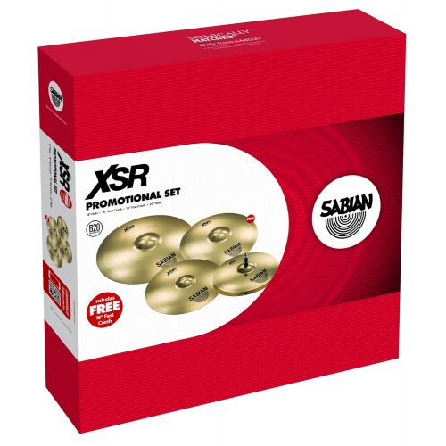  Sabian Cymbal Variety Package, inch (XSR5005GB)