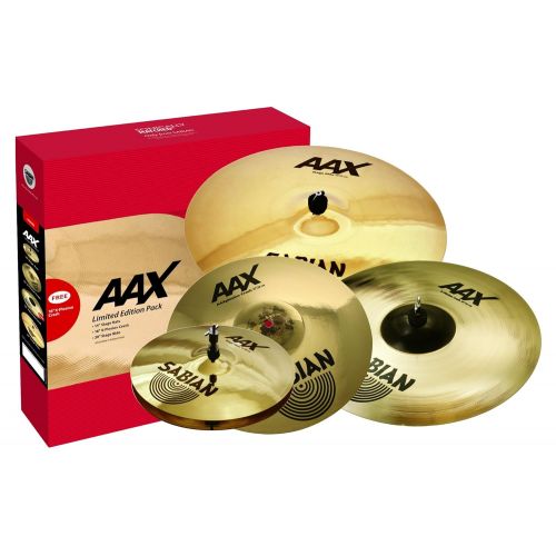  Sabian 25005XXP AA X-plosion Performance Set With Free 18-Inch Crash