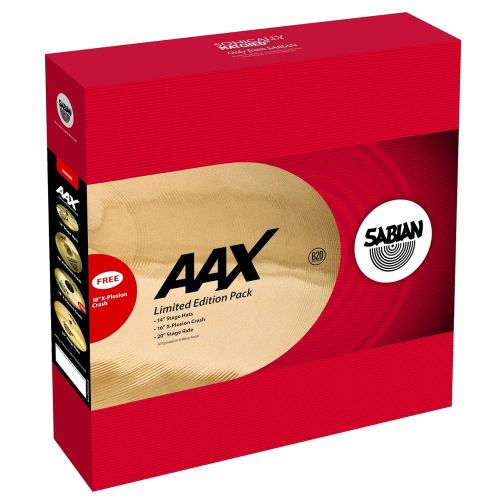  Sabian 25005XXP AA X-plosion Performance Set With Free 18-Inch Crash