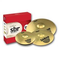 Sabian SBR Performance Pack with 14-Inch Hat, 16-Inch Crash, and 20-Inch Ride Cymbals