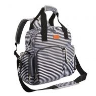 [아마존베스트]Sable Diaper Bag Backpack for Baby Care, Multi Function Waterproof Insulated and Cooler Tote Travel...