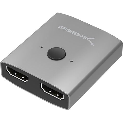  Sabrent 2-Port 4K HDMI Sharing Switch