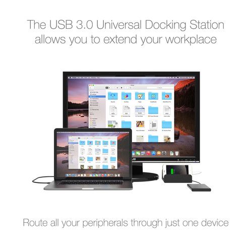  Sabrent USB 3.0 Universal Docking Station with Built-In Stand for Tablets and Laptops