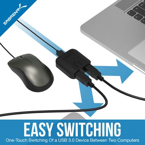  Sabrent USB 3.0 Sharing Switch