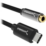 Sabrent USB-C to 3.5mm Audio Jack Active Adapter Cable (20