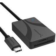 Sabrent Dual-Slot SDXC & microSDXC UHS-II USB-C 3.2 Gen 1 Card Reader