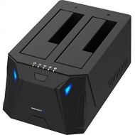 Sabrent USB Type-B Dual Bay SATA Docking Station