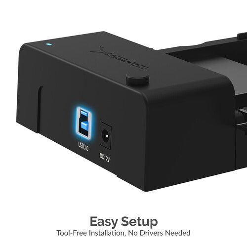  Sabrent External Drive Lay-Flat Docking Station