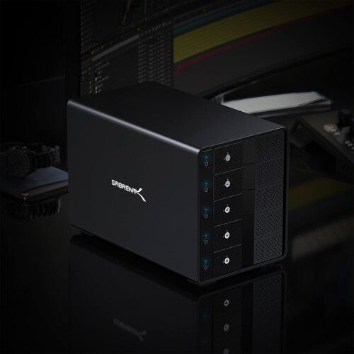  Sabrent USB 3.2 Gen 2 5-Bay 3.5