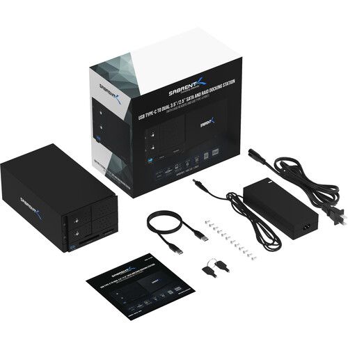  Sabrent USB Type-C to Dual 3.5