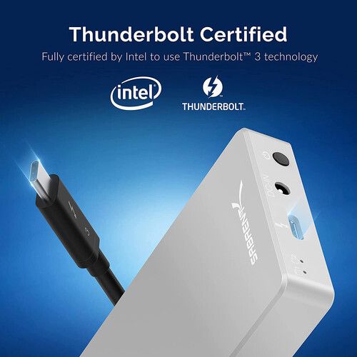  Sabrent Thunderbolt 3 Dual NVMe M.2 SSD Enclosure