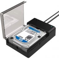 [아마존 핫딜] [아마존핫딜]Sabrent USB 3.0 to SATA External Hard Drive Lay-Flat Docking Station for 2.5 or 3.5in HDD, SSD [Support UASP] (EC-DFLT)
