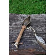 SacredDrum Shamanic Rattle - Shaker - Rawhide Rattle - Horse Hide Rattle - Shamanic tool - Pagan tool