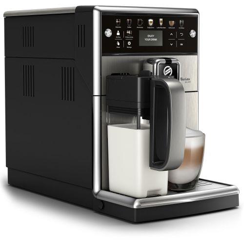  Saeco PicoBaristo Deluxe SM5573/10 Kaffeevollautomat (LED Display, integriertes Milchsystem) edelstahl