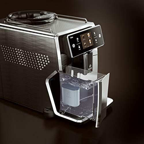  Saeco Xelsis Super Automatic Espresso Machine, Titanium Metal Front, SM7684/04