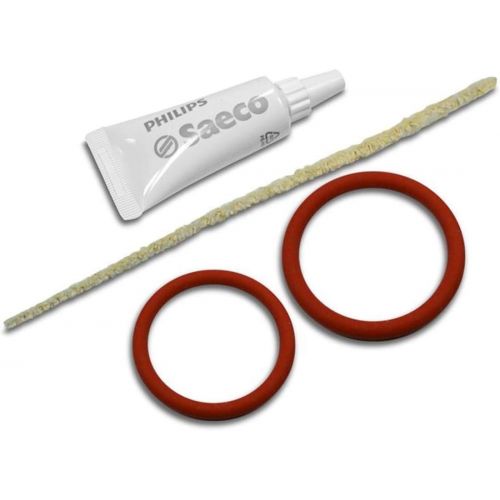  Saeco Service Maintenance Kit for Espresso Coffee Machines + 1 Saeco Coffee Clean + 2 bottles of Saeco Decalcifier