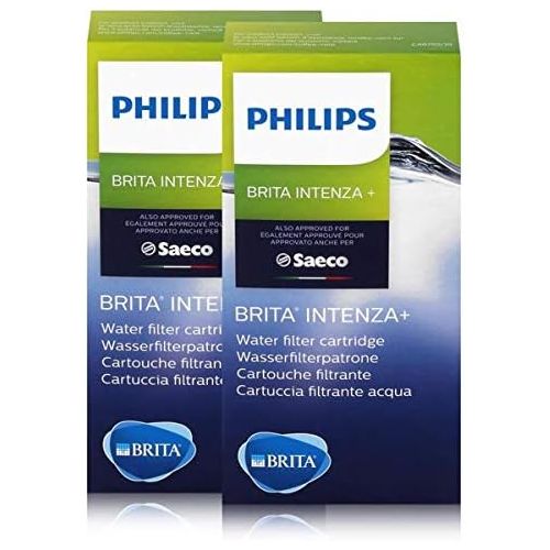  Philips Saeco CA6702/10 Brita Intenza+ Water Filter Cartridge (Pack of 2)