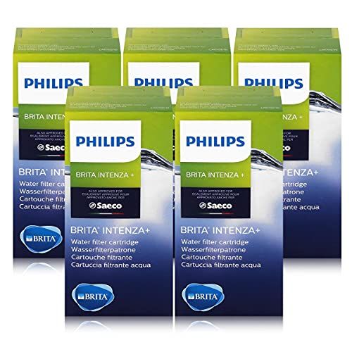  Philips Saeco CA6702/10 Brita Intenza+ Water Filter Cartridge (Pack of 5)