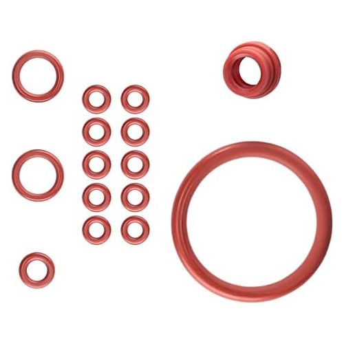  SW K Maintenance Kit Seal for Brewing Group Support Valve Water Tank Pressure Hose Suitable for Philips Saeco Gaggia Spidem Set 10