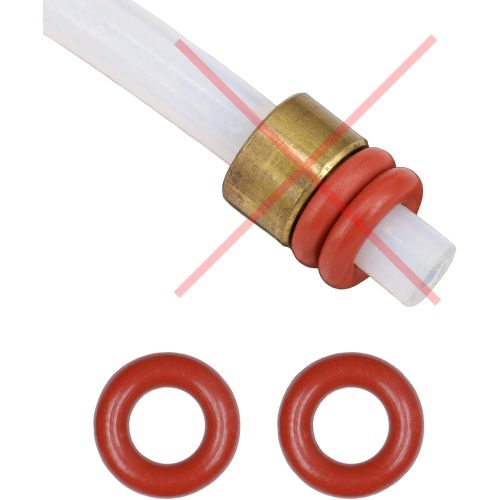  SW K Maintenance Kit Seal for Brewing Group Support Valve Water Tank Pressure Hose Suitable for Philips Saeco Gaggia Spidem Set 10