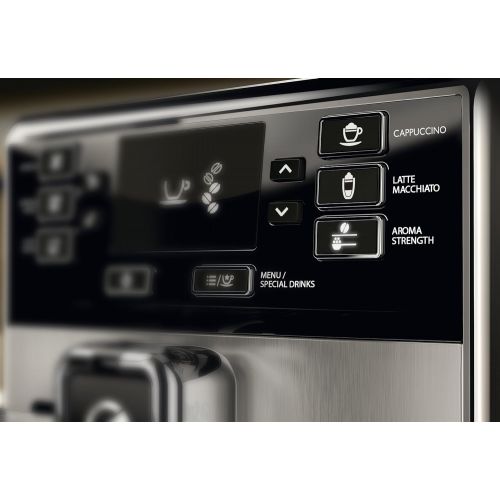  Saeco HD892747 PicoBaristo Super Automatic Espresso Machine, Stainless Steel