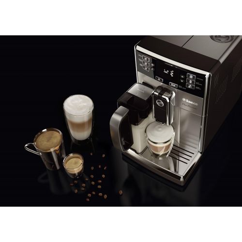  Saeco HD892747 PicoBaristo Super Automatic Espresso Machine, Stainless Steel