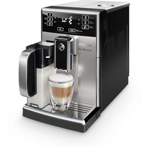  Saeco HD892747 PicoBaristo Super Automatic Espresso Machine, Stainless Steel