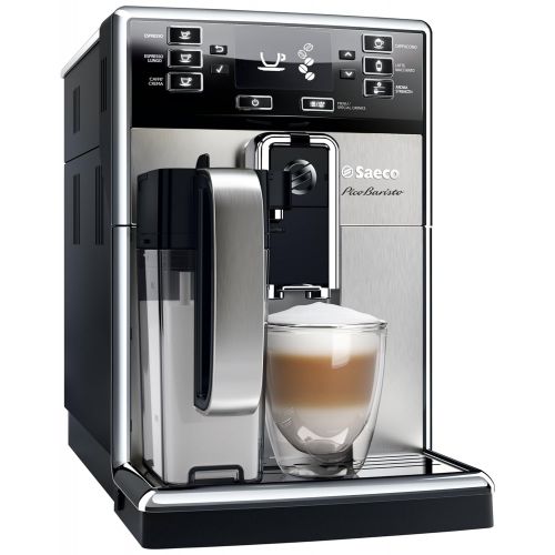 Saeco HD892747 PicoBaristo Super Automatic Espresso Machine, Stainless Steel