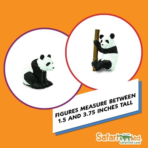  Safari Ltd. Safari Ltd Pandas TOOB 9 pieces