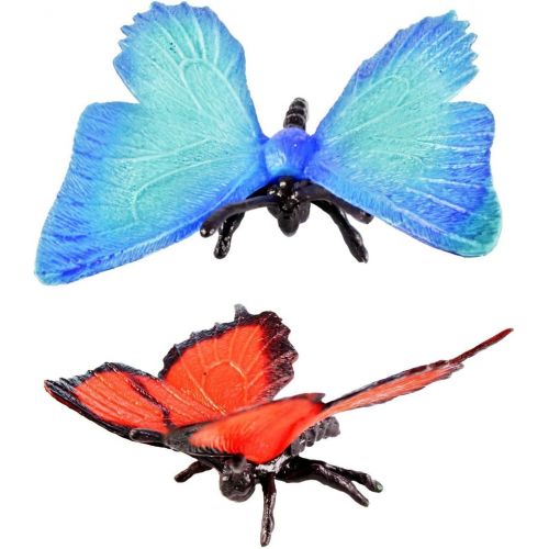  Safari Ltd. Safari Ltd Insects TOOB  Comes With 14 Toy Figurines  Including Caterpillar, Dragonfly, Centipede, Grasshopper, Ladybug, Spider, Butterflies, Bee, Scorpion, Praying Mantis, And M