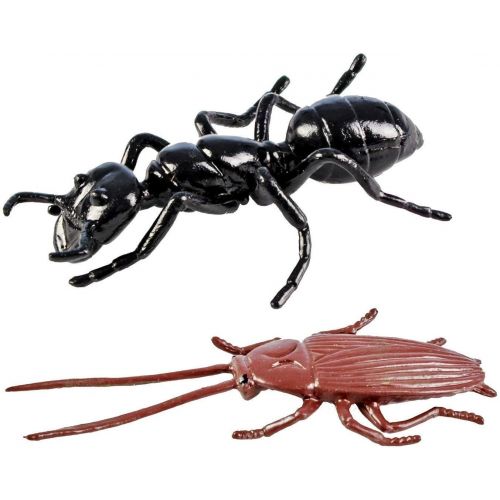  Safari Ltd. Safari Ltd Insects TOOB  Comes With 14 Toy Figurines  Including Caterpillar, Dragonfly, Centipede, Grasshopper, Ladybug, Spider, Butterflies, Bee, Scorpion, Praying Mantis, And M