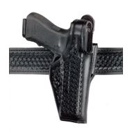 Safariland 200Top Gun Level I Retention, Mid-Ride Black, Basketweave, Right Hand Glock 17, 19, 22, 23
