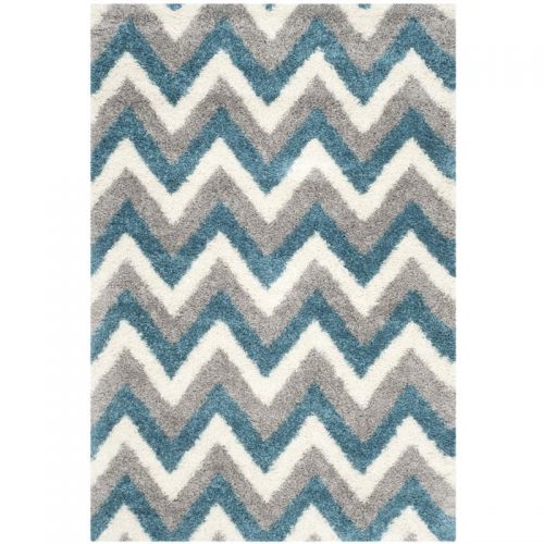  Safavieh Shag Kids Willis Zigzag Stripes Area Rug or Runner