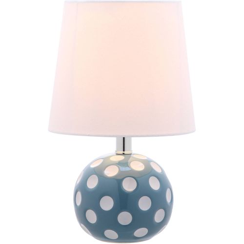  Safavieh Kids Polka Dot Circle Mini Table Lamp with CFL Bulb, Multiple Colors